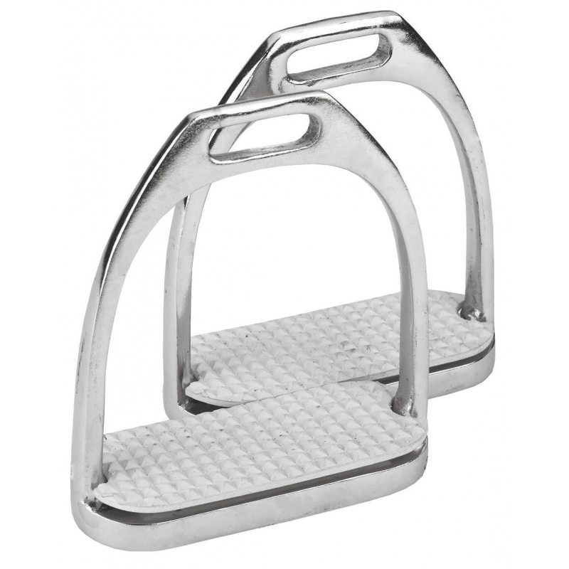 Etriers inox par paire avec giron 12cm - 32630