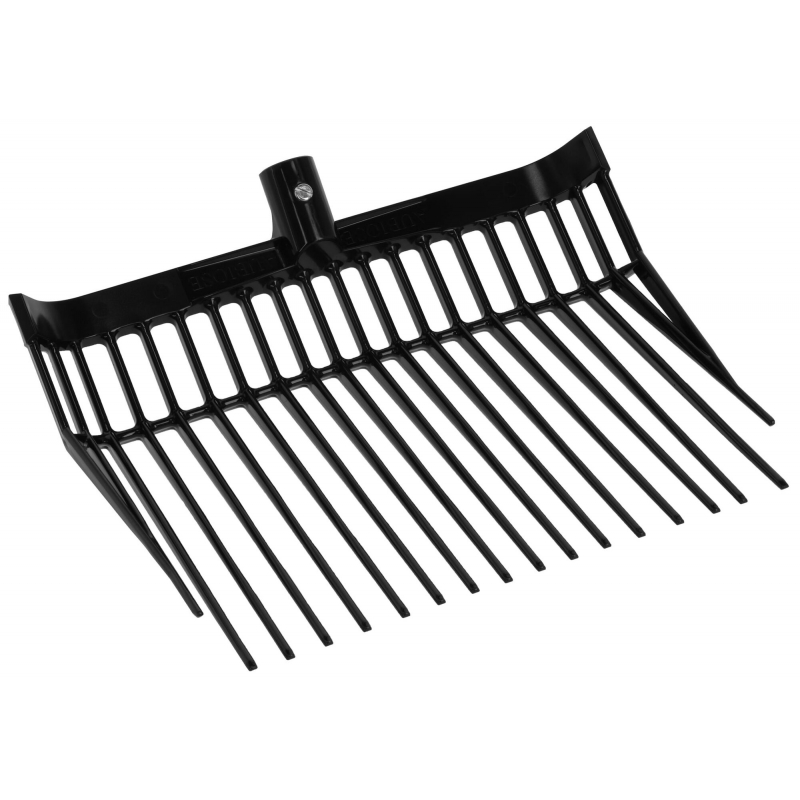 Fourche &agrave; copeaux Aubiose sans manche, noire - 3290