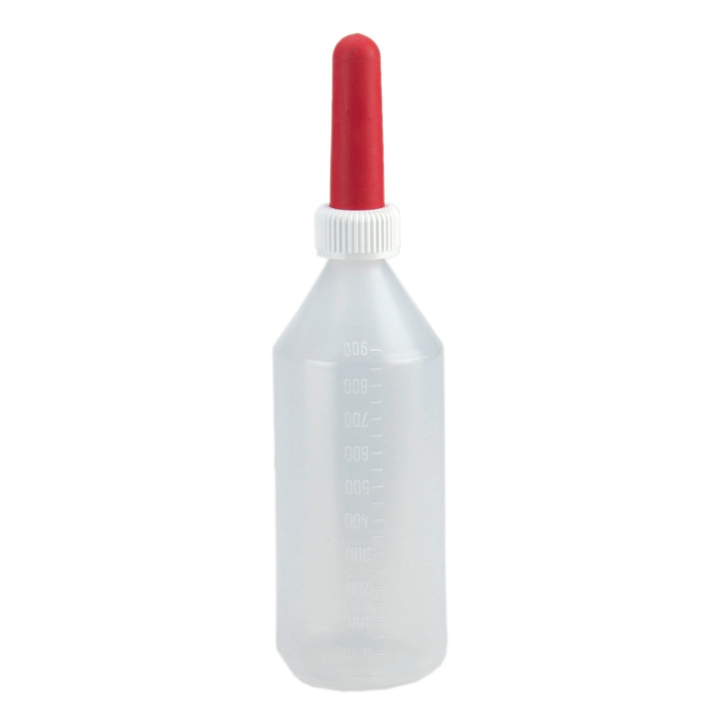 Melkfles 1l compleet gemonteerd - 1425