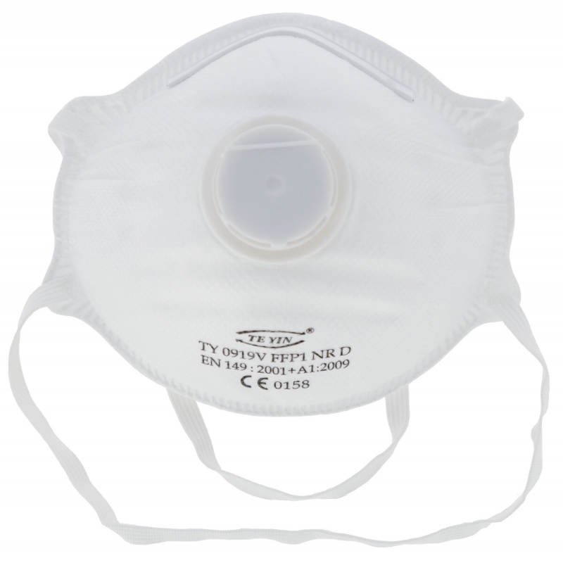 Masque pour poussi&egrave;re fine FFP1 NR D avec soupape - 34512-3