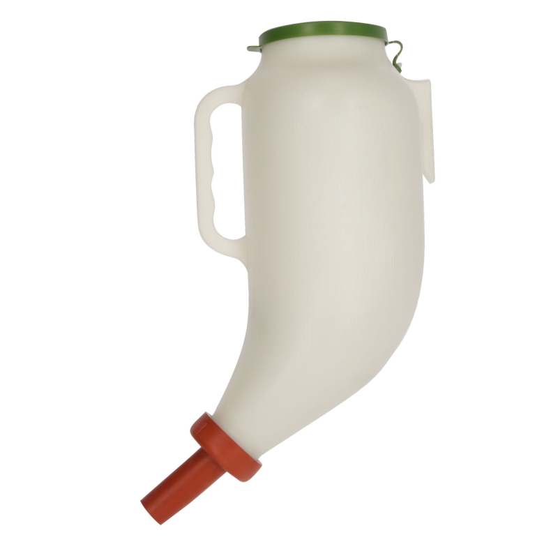 Droogvoerfles 4l incl. kunststof houder - 1428