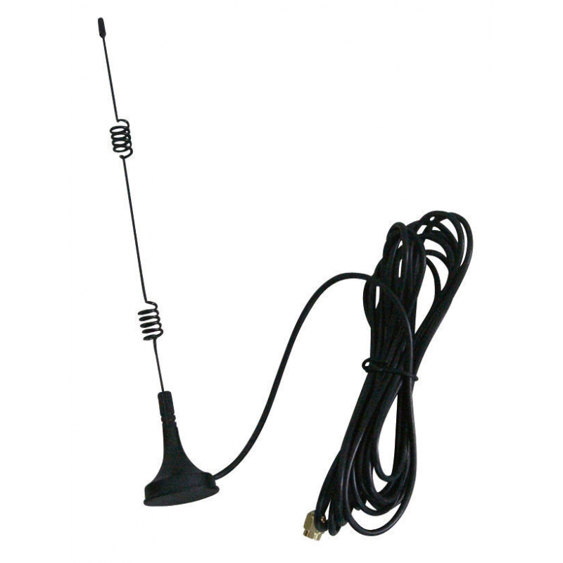 Antenne met magneetvoet, 1,5 m kabel - 1083