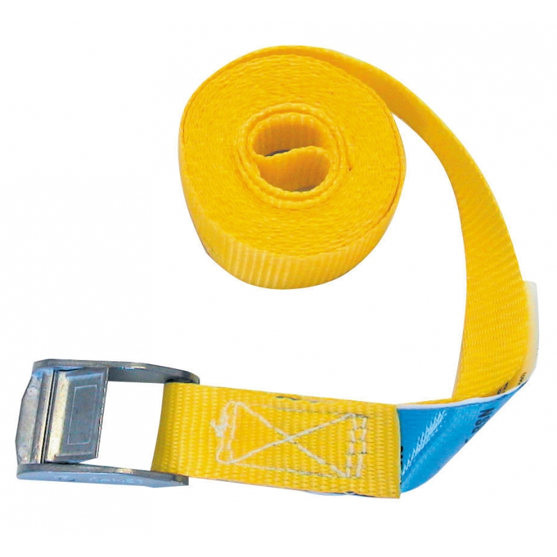 Sjorband, eendelig, 5 m met klemsluiting, 400 kg - 3761