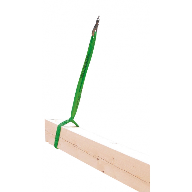 Elingue cravate 3m, vert - 37723