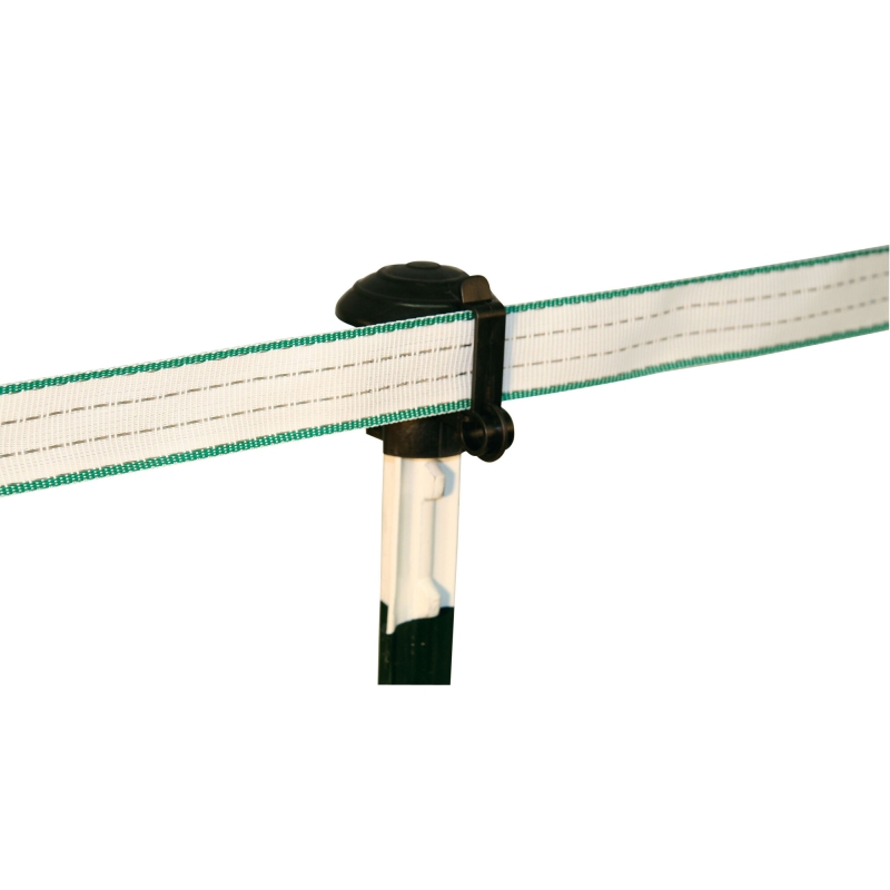 Isolateur de t&ecirc;te pour T-Post noir - 441267