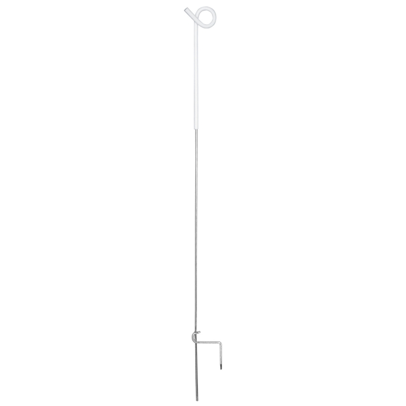 Piquet fer rond 109cm  &Oslash; 6,5cm pointe H 17cm avec iso - 441474