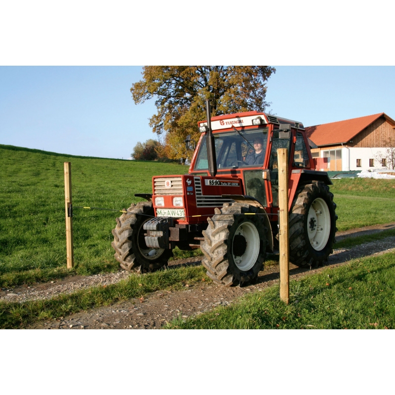 Mini-schrikdraadslagboom 1,2 m Compleet - set - 44283