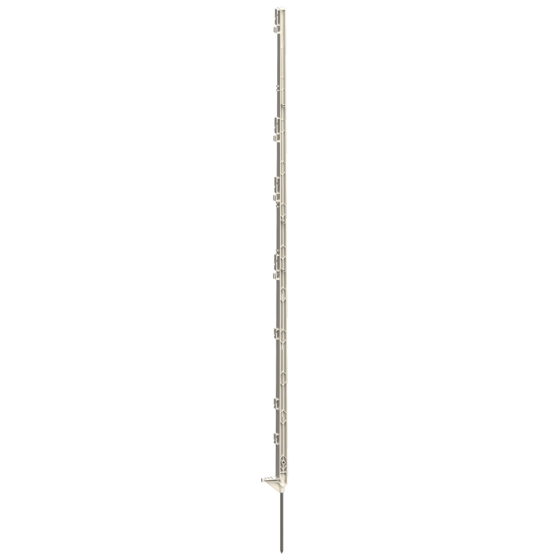 Vollkunststoffpfahl mit Stahlspitze, 156 cm hoch - 443412