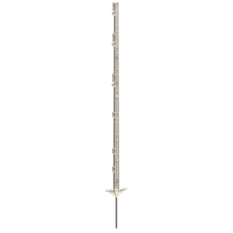 Classic kunststof paal WIT 125cm (5 stuks)  AKO - 443492