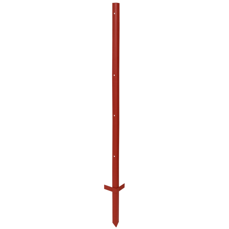 piquet d&acute;angle metallique sans iso 115cm epaisseur 2mm;10 pcs - 44421