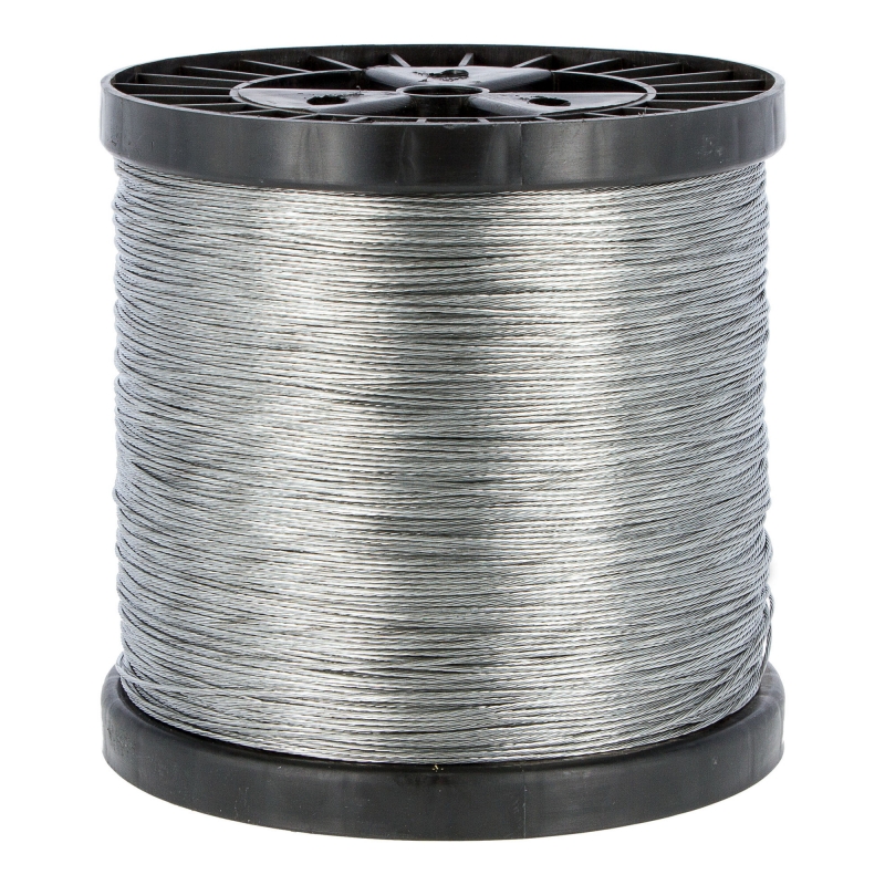 C&acirc;ble acier zingu&eacute; 1000m - 445009