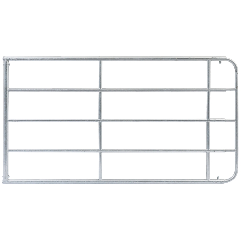 Barri&egrave;re d'herbage zingu&eacute;e 110 cm, r&eacute;glable, 2-3m - 44892