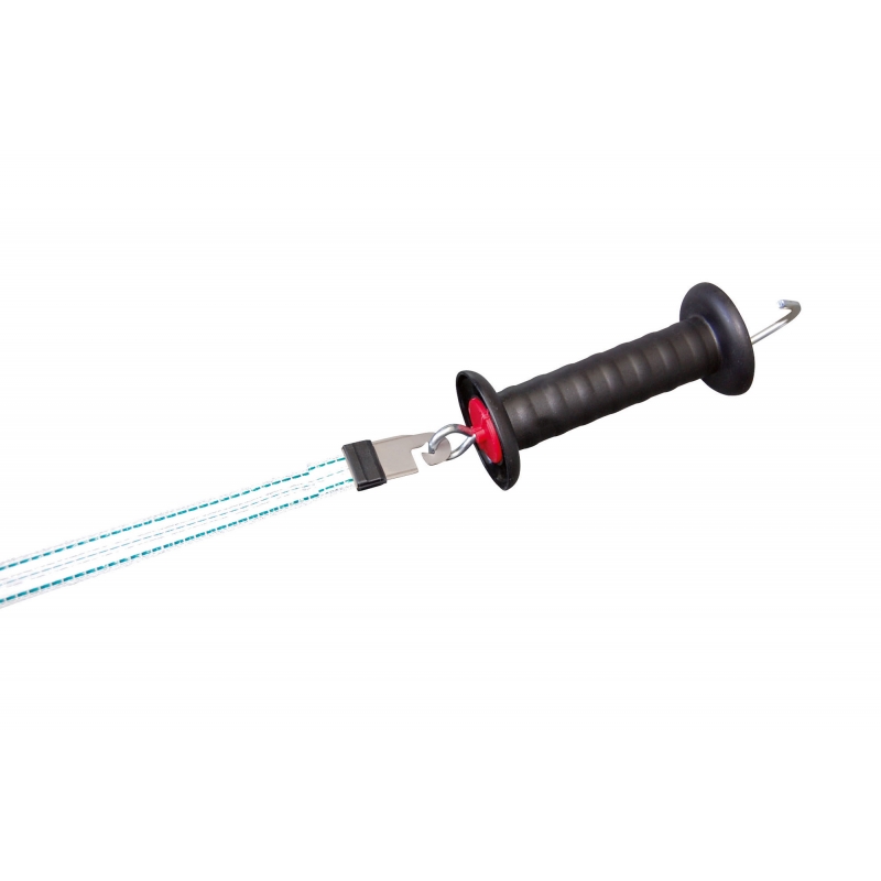 Poortgreep verzinkt met litzclip lintverb. 20 mm Niro - 4494120
