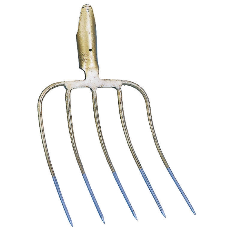 Fourche &agrave; fumier sans manche  5 dents 31 x 24cm - 50102
