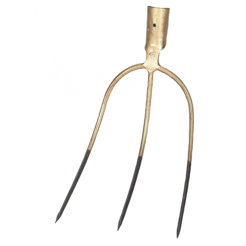 Fourche &agrave; paille sans manche 3 dts 26 x 20cm - 50106
