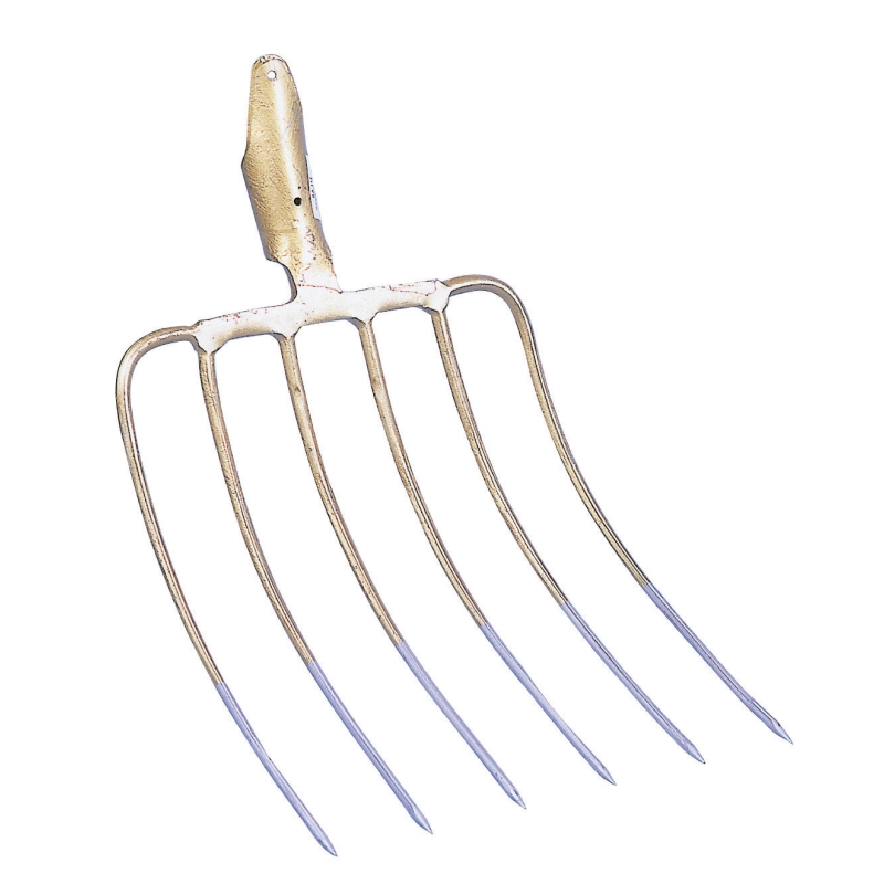 Fourche &agrave; ensilage  sans manche 6 dts 35 x 29 cm - 50112