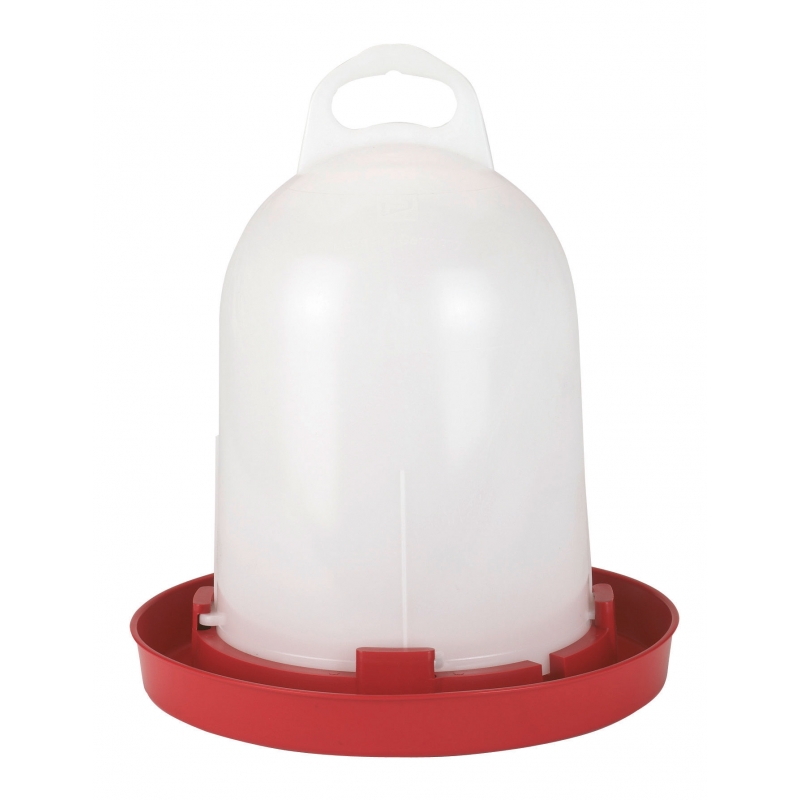 Kunststof-drinkbak, 5,5l voor kuikens en kippen, kunststof - 70261