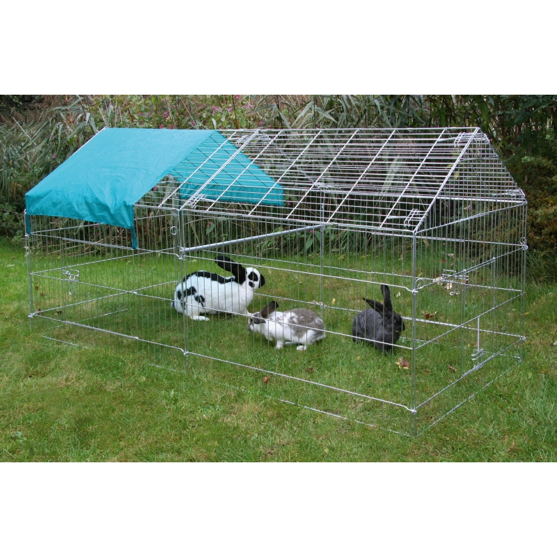 Enclos ext&eacute;rieur pour rongeur 220x103x103cm - 70345