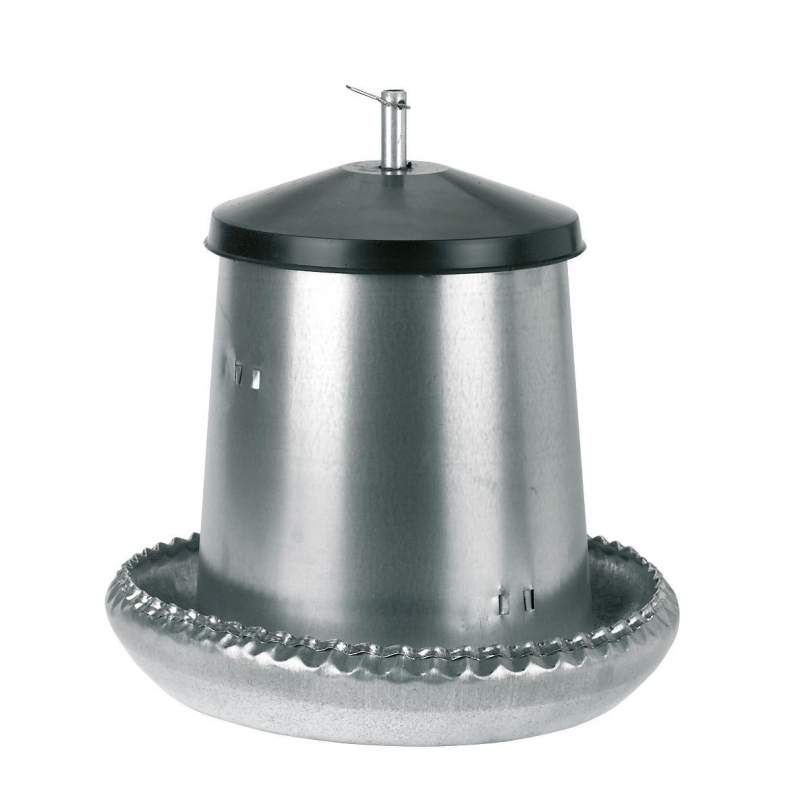 Nourrisseur tr&eacute;mie  5L galva - 71101