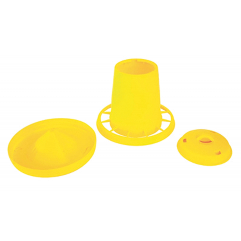 Nourrisseur &agrave; tr&eacute;mie PVC pour volaille 1,5l - 71125