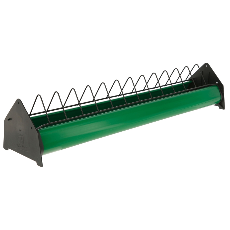 Voedertrog kunststof, L: 100cm B: 20cm, v. kippen - 71315