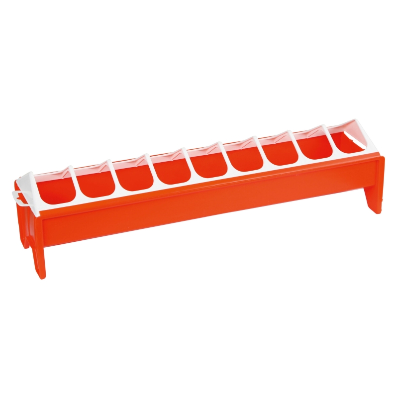 Mangeoire PVC pour volaille 12x50cm - 71331
