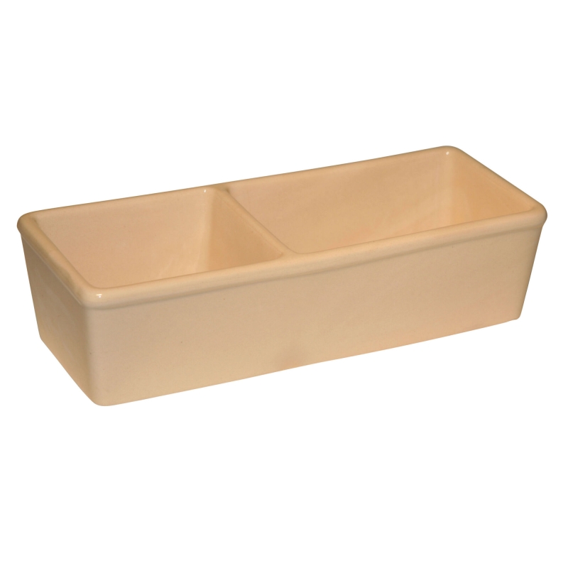Gamelle pour rongeur c&eacute;ramique double, 350ml+450ml - 82785