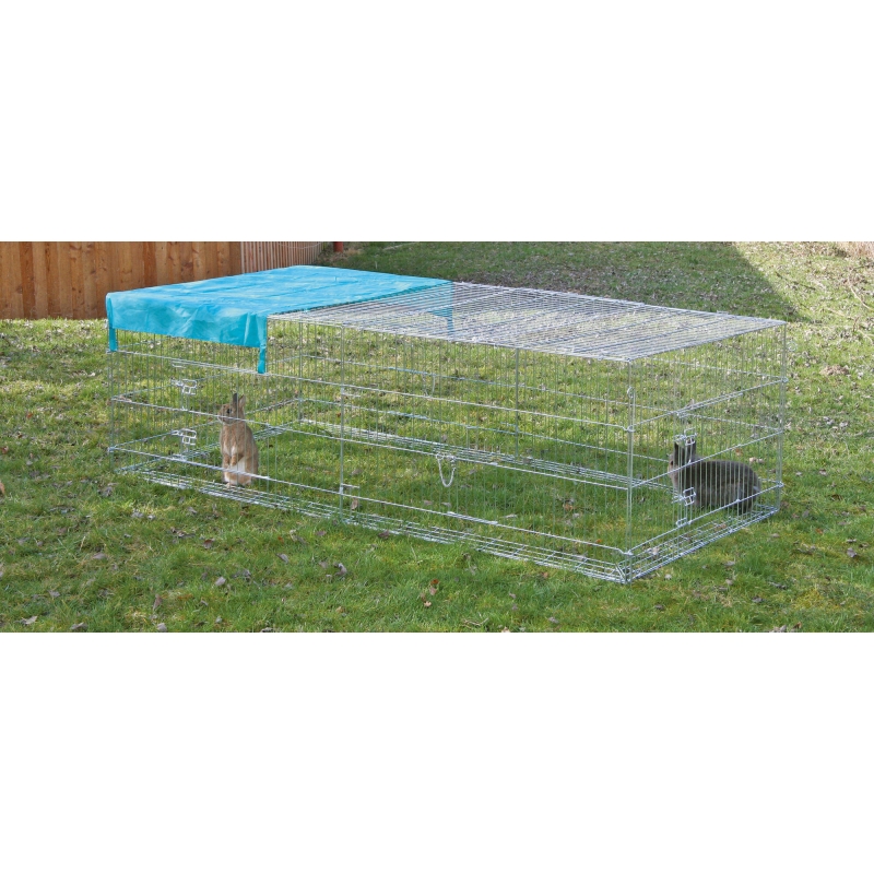 Enclos ext&eacute;rieur pour rongeur 230 x 115 x 70 cm - 82825