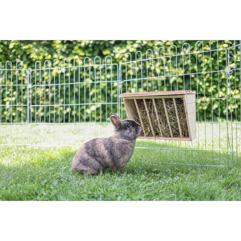 R&acirc;telier &agrave; foin pour rongeur Nature XL, 28 x 20,5 x 22 cm - 82895
