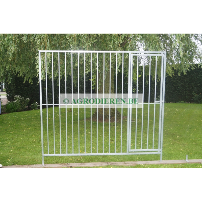 Spijlpaneel 164 H - 2 M - spijl 8 cm - met toegangsdeur in spijl - PAL80021