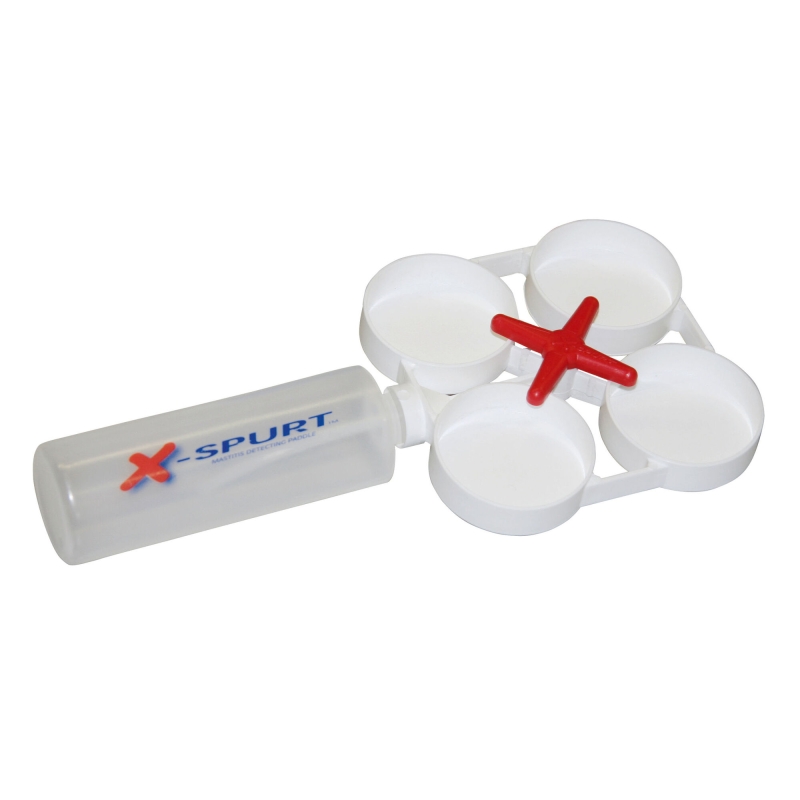 Mastitis-tester X-Spurt (schijf compl. met houder) - 15132