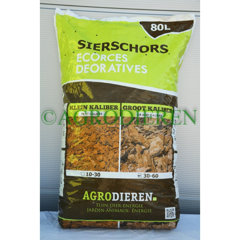 &eacute;corce decorative jardin 30-60 agrodieren - SCHORS-SYL-3060-80L-LOS
