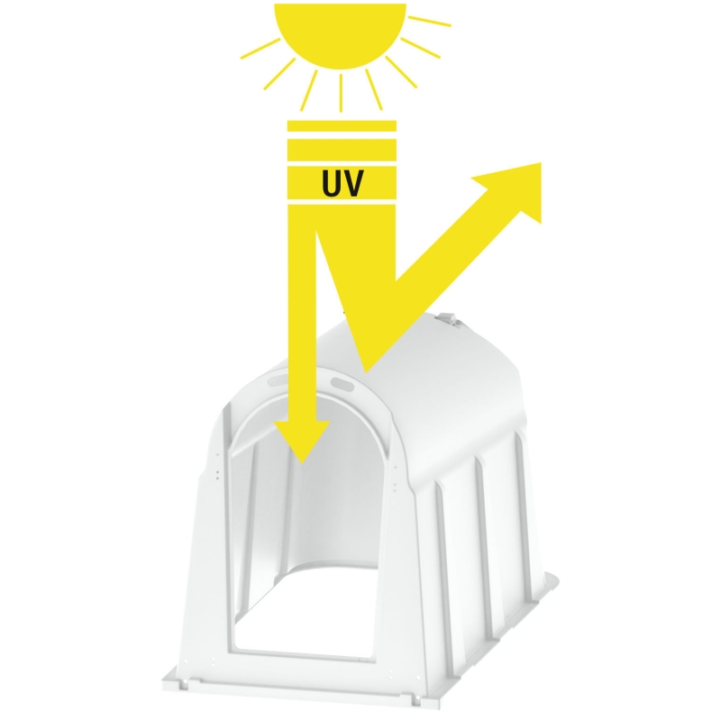CalfHouse PE UV+ with fence with additional UV protection - 14566