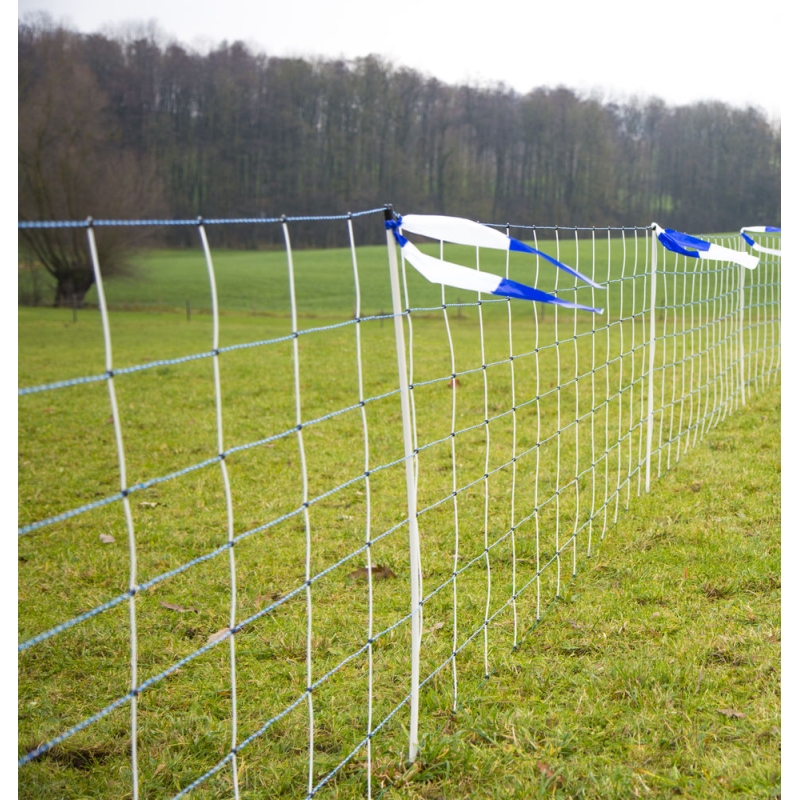 Ersatzpfahl 108 cm wei&szlig; Doppelspitz - 27230