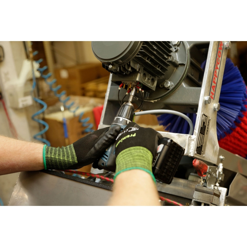 Werkhandschoen Premium maat 8 Nylonhandschoen, nitril - 297462