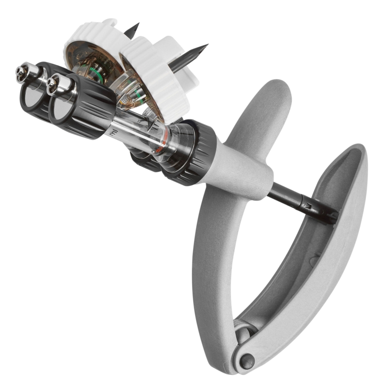 Zylinder links 2ml, LL, kompl. Universal f&uuml;r EcoMatic Twin - 31502
