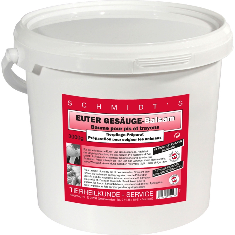 Uier- en melkklierbalsem 3kg - 15591