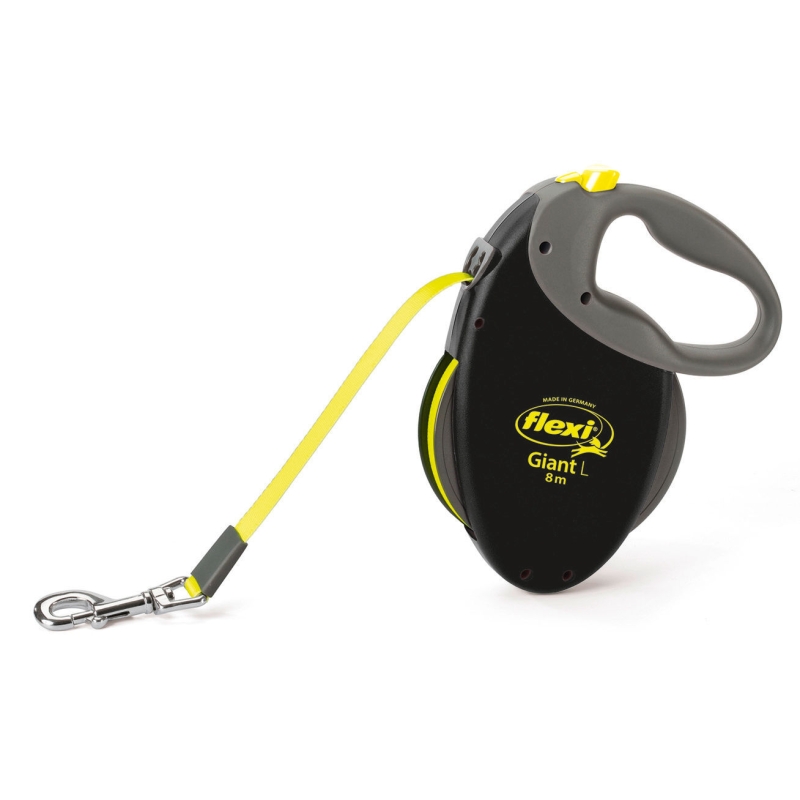 Laisse-sangle Flexi GiantNeon L, 8m, max. 50 kg - 80299
