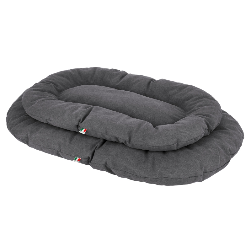Coussin Lucca gris 117x75 cm - 80352