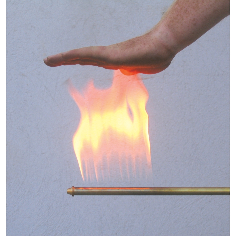 Uierhaarverwijderaar 3m slang Gasflesaansluiting, geb. lans - 15675
