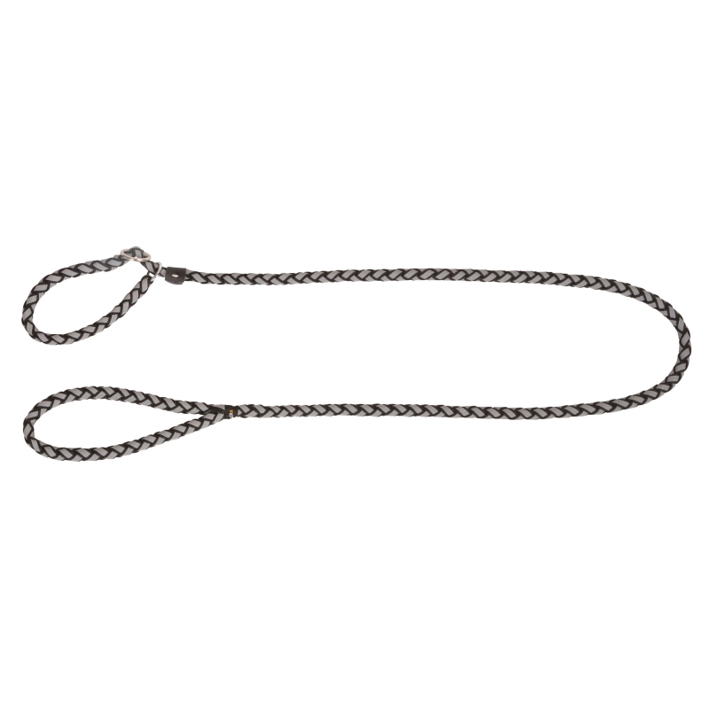 Laisse avec collier int&eacute;gr&eacute; Maxi Safe, noir, 170cmx12mm - 81080