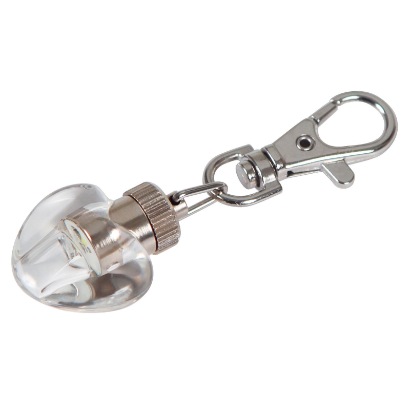 Pendentif lumineux Maxi Safe coeur 3x2,5 cm - 81192