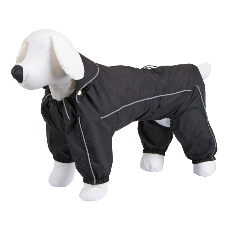Manteau de pluie pour chien Manchester, noir, 30cm - 81376