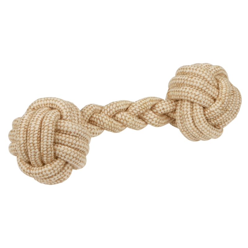 Halt&egrave;re XL en jute et coton &Oslash; 12 x 40 cm - 81454