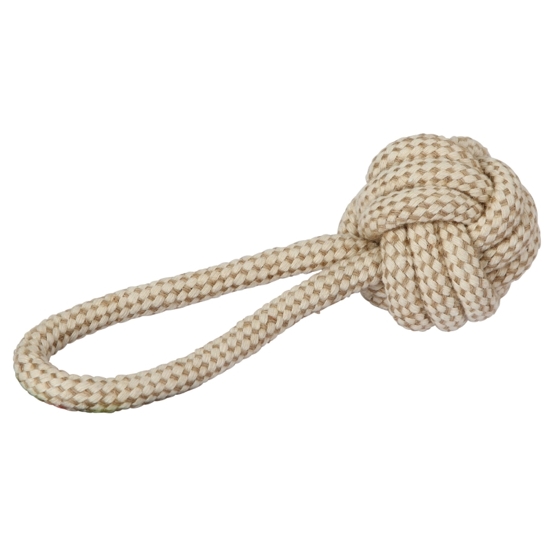 Bal aan touw M &Oslash;8 x 21 cm Jute-katoen - 81460