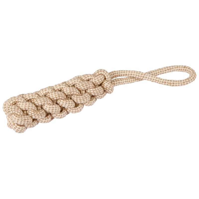 Dummy aan touw M Jute-katoen &Oslash;5x32cm - 81472