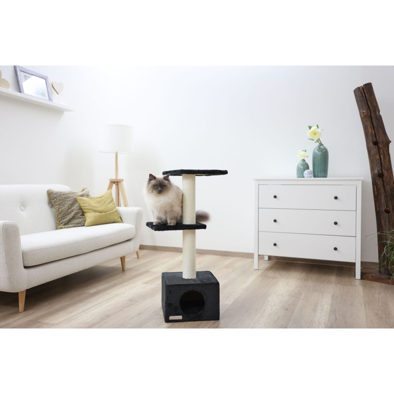Krabpaal Venus Sweet, zwart, 30x30x85cm - 81516