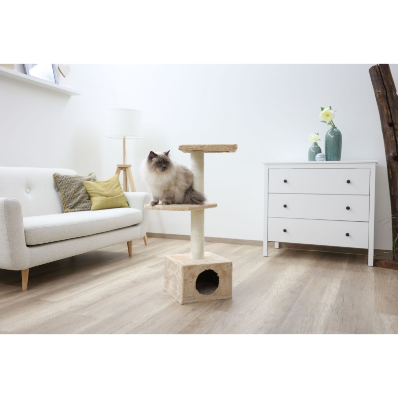 Arbre &agrave; chat Venus Sweet 30x30x85cm, beige - 81517