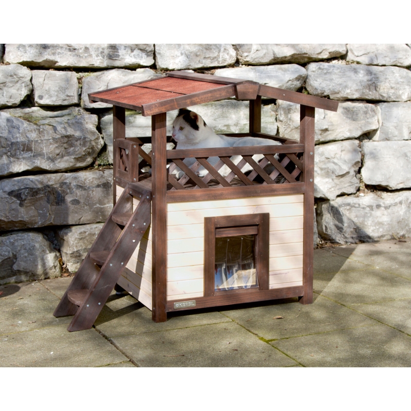Kattenhuis 4-Seasons Deluxe 88x57x77 cm - 81529