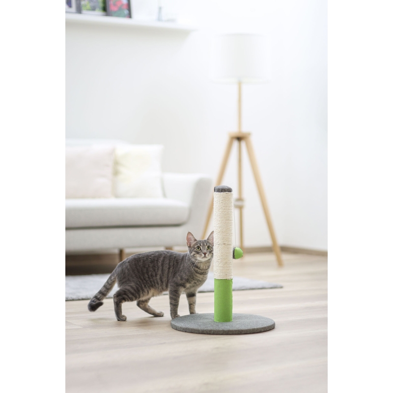 Arbre &agrave; chat Opal Basic 37x37x50cm, vert-gris - 81530